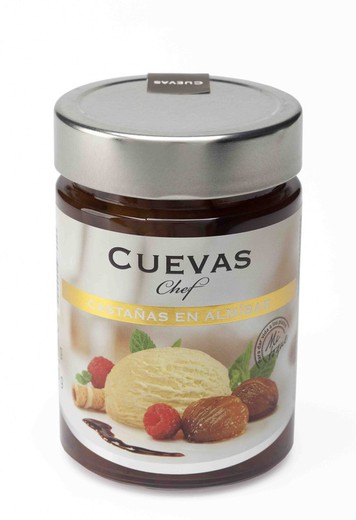 Chestnuts in Light Syrup Jar 240 g Cuevas