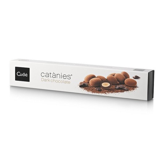 Catanias cudie kasse med mørk chokolade 250 gr