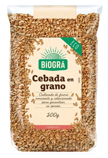 Cebada en grano 500g Granos Cereales Ecológicos Biogra
