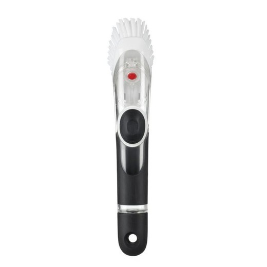 Soap brush with oxo handle