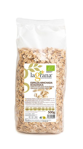 Cereales Copos Espelta Ecológico Bio 500Grs La Grana