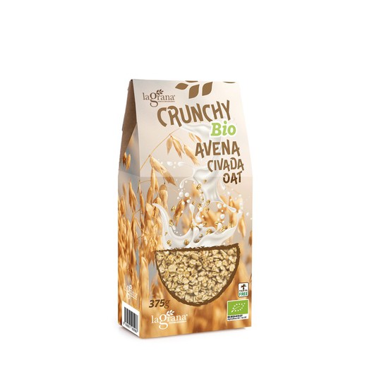 Cereales Crunchy Avena Ecológico Bio 375Grs La Grana