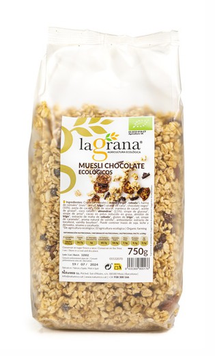 Cereales Muesli Rujiente Choco 750 G