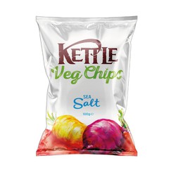 Chips veganas 100 g Kettle Chips