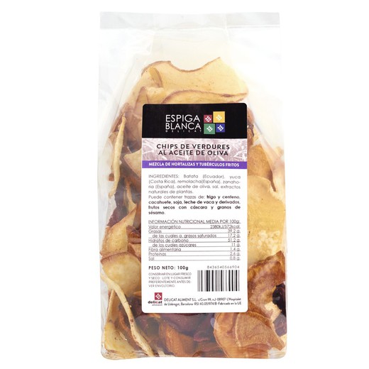 Chips de vegetais azeite 100g