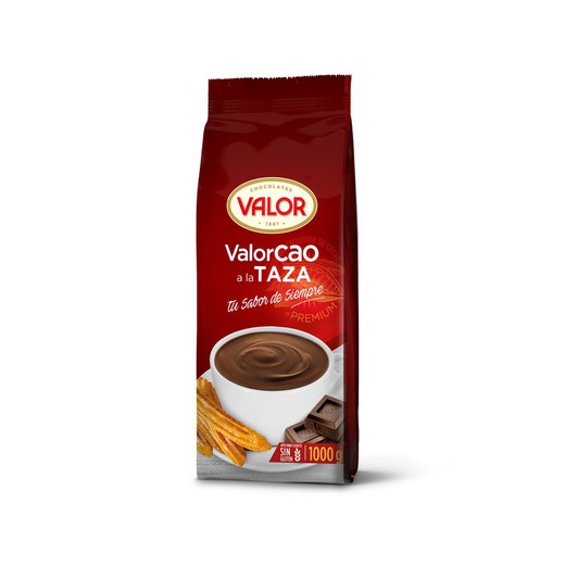 Chocolate a la Taza Valor Valorcao Original 1000 Grs