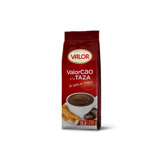 Chocolate a la Taza Valor Valorcao Original 250 Grs