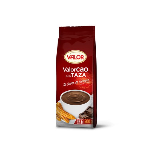 Chocolate a la Taza Valor Valorcao Original 500 Grs