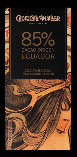 Chocolade Amatller 70 grs 85% ECUADOR