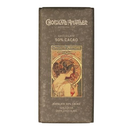 Comprimido de amatller de chocolate 85g bitter