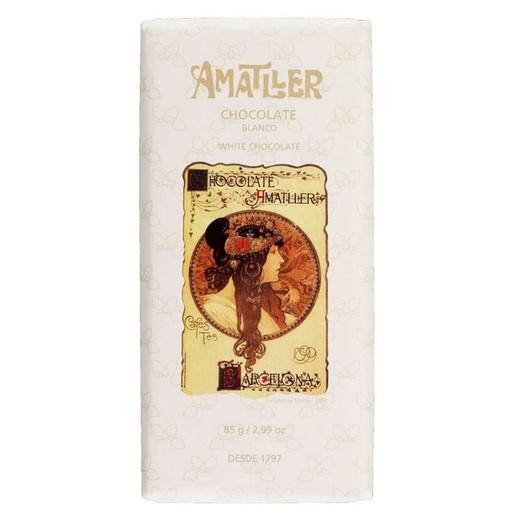 Chocolade Amatller Tablet 85G WIT