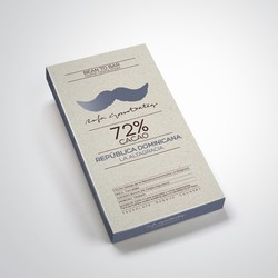 Chocolate Bean to Bar República Dominicana 72% Rafa Gorrotxategi 70 Grs