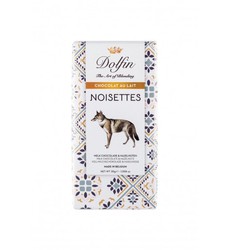 Milk chocolate and hazelnuts from Italy Dolfin 30 grs