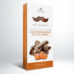 Chocolate leche 42% mandarina de Calabria Rafa Gorrotxategi 100 grs