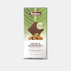 Tortine al cioccolato al latte di mandorla senza zucchero stevia 125 gr