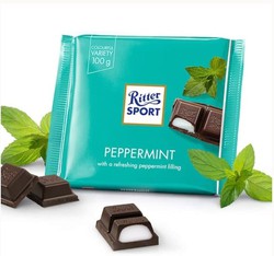 Chocolate Menta Ritter Sport 100 Grs