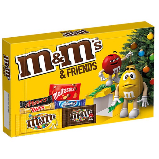 Chocolate m&ms navidad 139 grs