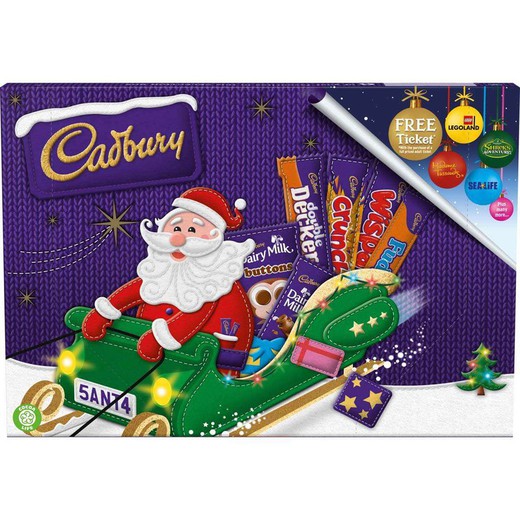 Christmas chocolate cadbury selection 150 grs
