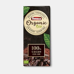 Chocolate negro 100% torras 100 grs