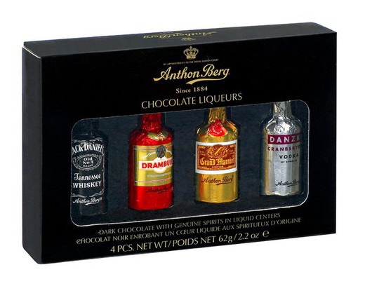 Bombones chocolate con licor 62 grs a.berg