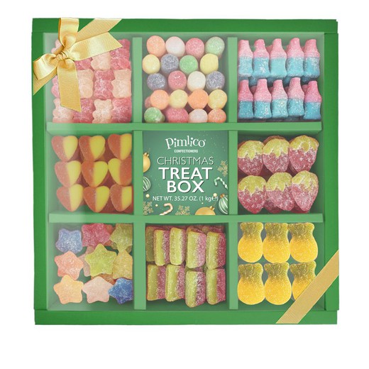 Sweets Christmas Treats Gourmet Pimlico Christmas Treats Sweets Selection Box 1kg