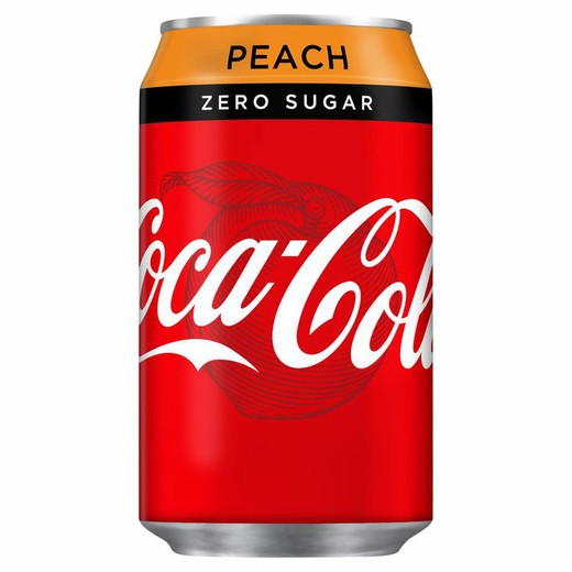 Coca Cola Zero Peach 330 ml