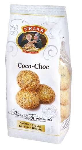 Coco chocolate grano 175 grs galletas trias