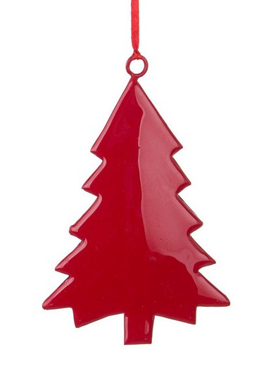 Colgante Arbol Navidad Pino Rojo