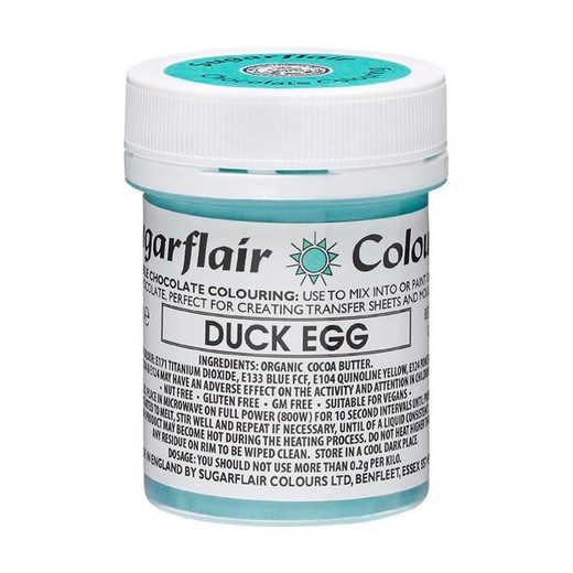 Duck egg gel coloring 35 grs sugarflair