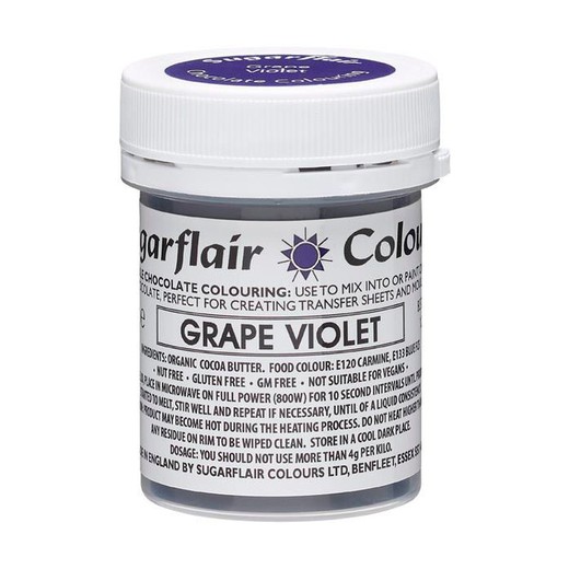 Corante em gel de uva violeta 35 grs sugarflair