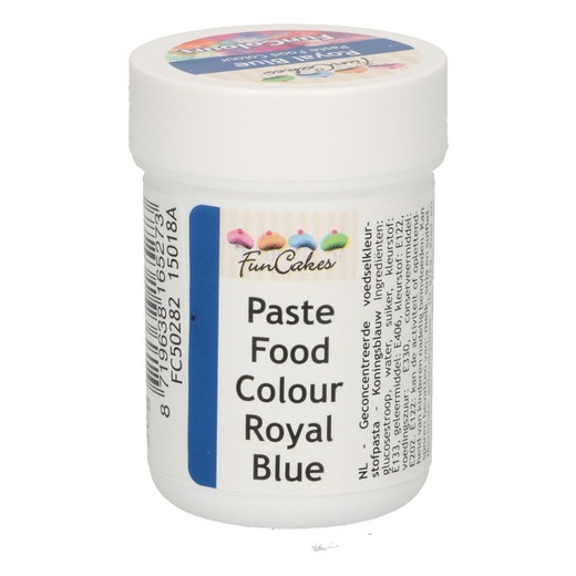 Royal blue paste coloring 30 grs funcakes