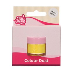 Colorante polvo dust amarillo limón funcakes