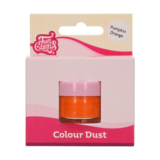 Dust græskar orange funcakes farvepulver