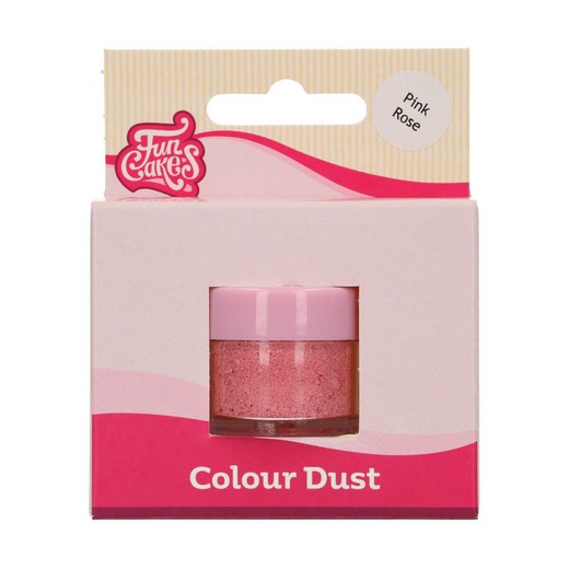 Funcakes dust pink powder coloring