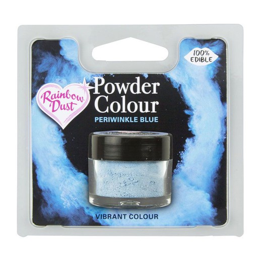 Colorante polvo powder azul periwinkle rainbow dust