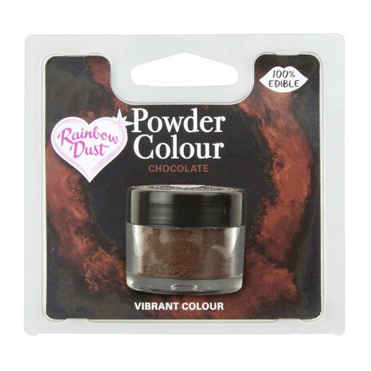Color powder chocolate rainbow dust