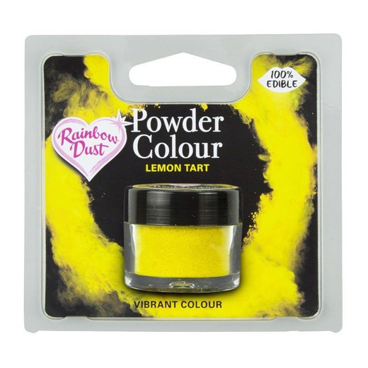 Colorante polvo powder limon rainbow dust