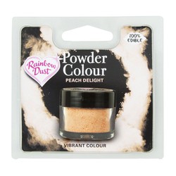 Color powder powder peach rainbow dust