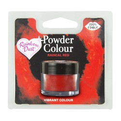 colorant en poudre poudre rouge radical arc-en-poussière