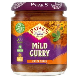 Comida India Pasta Curry Mild 165G Patak´S