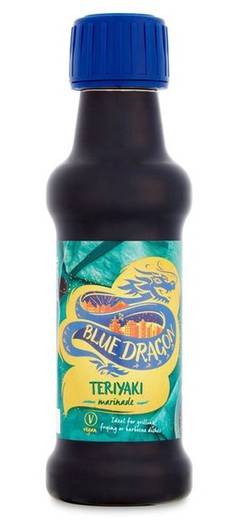 Comida Japonesa Salsa Teriyaki 150Ml Pet Blue Dragon