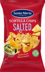 Mexican Food Tortilla Chips Natural 185G Santa Maria