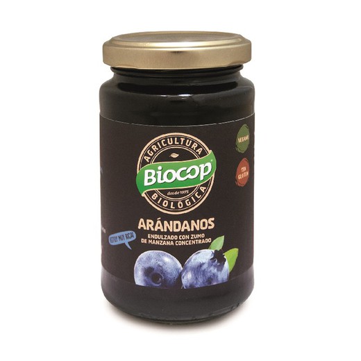 Organic blueberry compote biocop 265 g