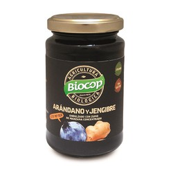 Biocop gember bosbessen compote 265 g bio bio