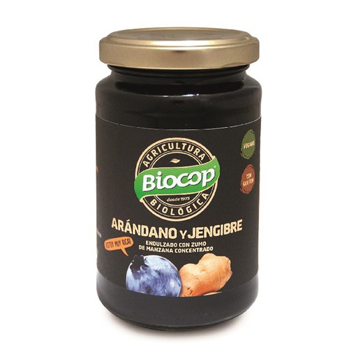 Biocop ingefära blåbärskompott 265 g bio ekologisk