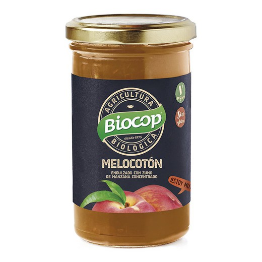Compota melocoton biocop 265 g bio ecológico