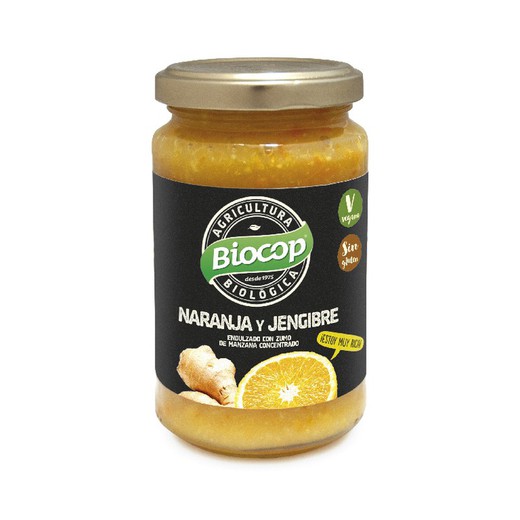 Orange ginger compote biocop 265 g bio organic