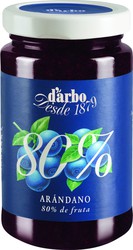 Confitura Arándano D'Arbo 80% Fruta