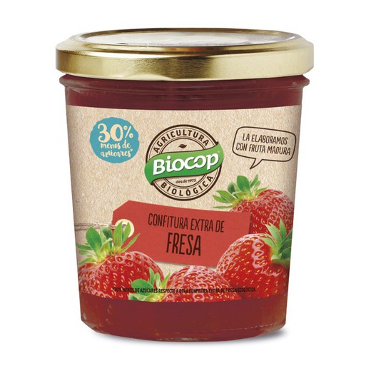 Biocop extra strawberry jam 320 g organic bio