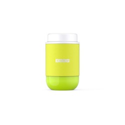 Solid food container 465ml lime zoku